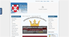 Desktop Screenshot of golcza.pl