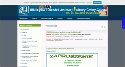 Desktop Screenshot of bioak.golcza.pl
