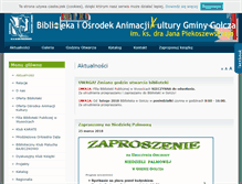Tablet Screenshot of bioak.golcza.pl